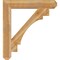 Ekena Millwork Merced Craftsman Rough Sawn Bracket, Western Red Cedar, 6"W x 40"D x 44"H BKT06X40X44MRC04RWR - alternate 3